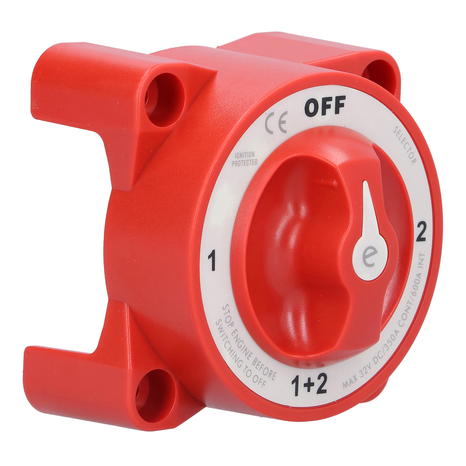 4-stufiger Batterieschalter, 3/8"-16-anschlüsse, Ip66 Wasserdicht, Für 32v 350a Wohnmobile