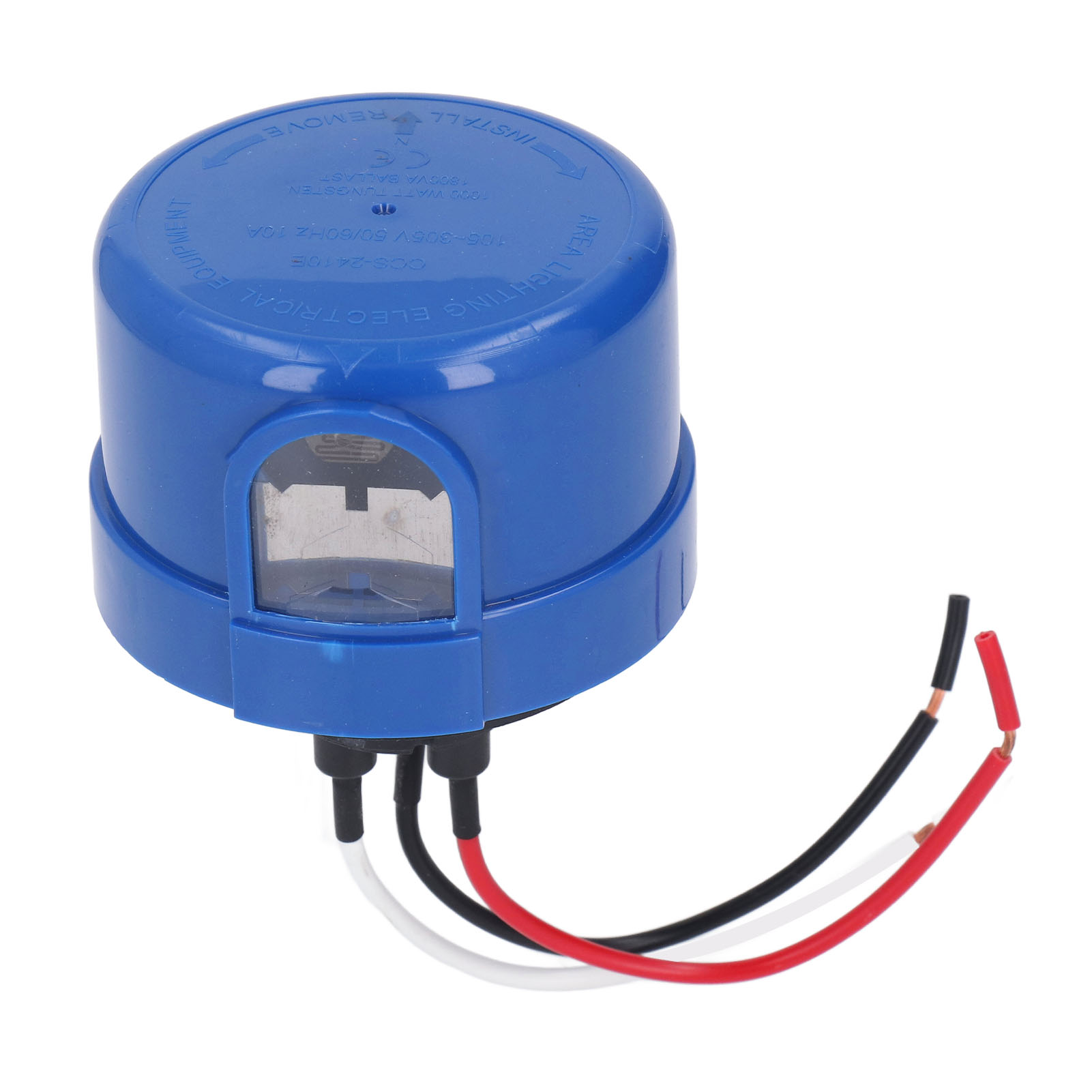 Ip65 Wasserdichter Straßenbeleuchtungs-steuerschalter, Hochempfindlicher Fotoelektrischer Sensor, 105–305 V