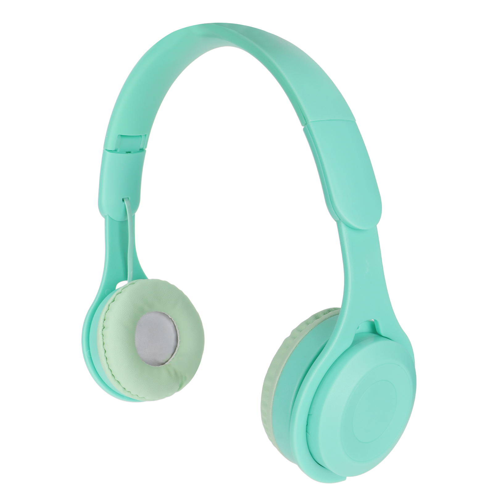 Y08 Macaron Kinderkopfhörer, Stylisch, Stereo, Faltbar, Mit Klinkenstecker, Bluetooth, Grün