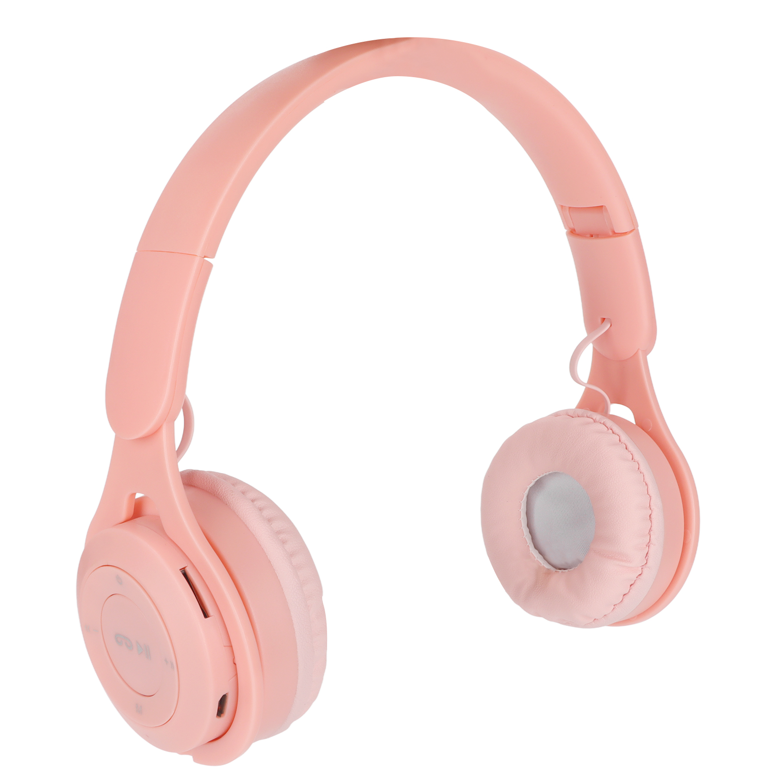 Y08 Macaron Elegante Kinderkopfhörer, Stereoklang, Faltbar, Bluetooth, Rosa, Mit Klinkenstecker