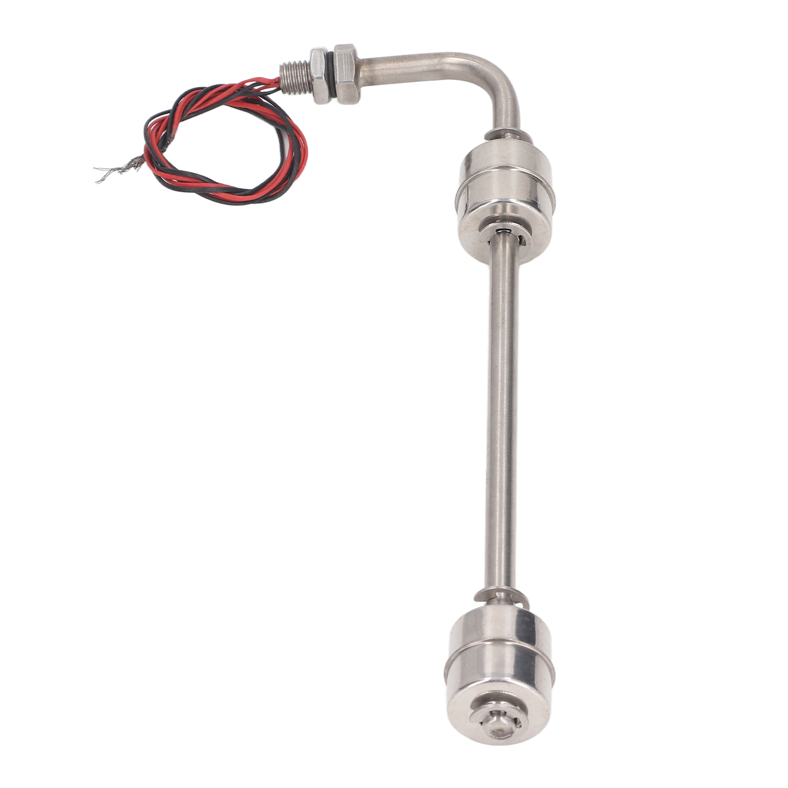 Schwimmerschalter Zur Wasserregulierung, Edelstahlschwimmer, Zweipunkt-flüssigkeitsstandsensor, Ac/dc 0–110 V, 250 Mm / 9,8 Zoll