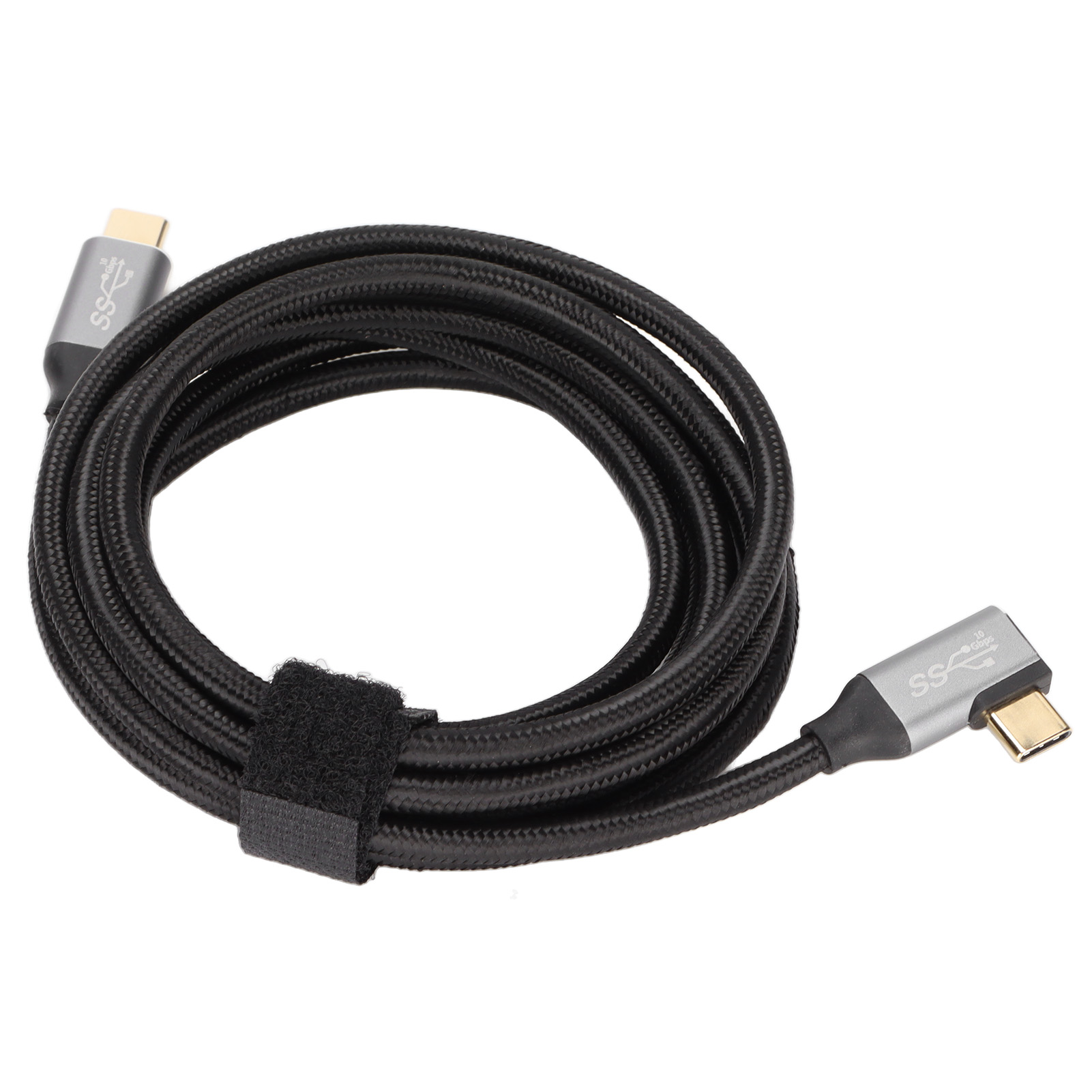 2 M Langes, Abgewinkeltes 4k-usb-c-zu-usb-c-kabel (100 W) Für Huawei-smartphones Und -tablets