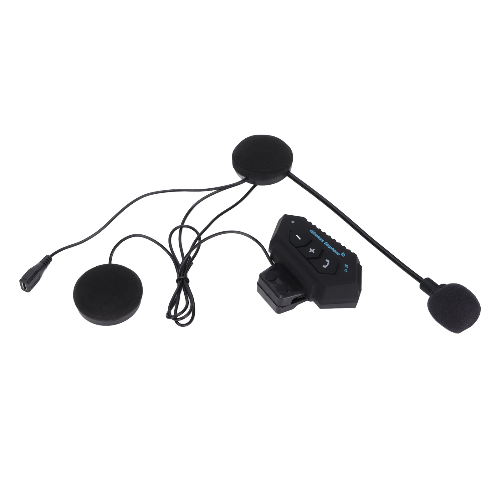 Bluetooth-motorradhelm-kopfhörer Mit Bluetooth-intercom-funktion Und Automatischer Freisprechfunktion