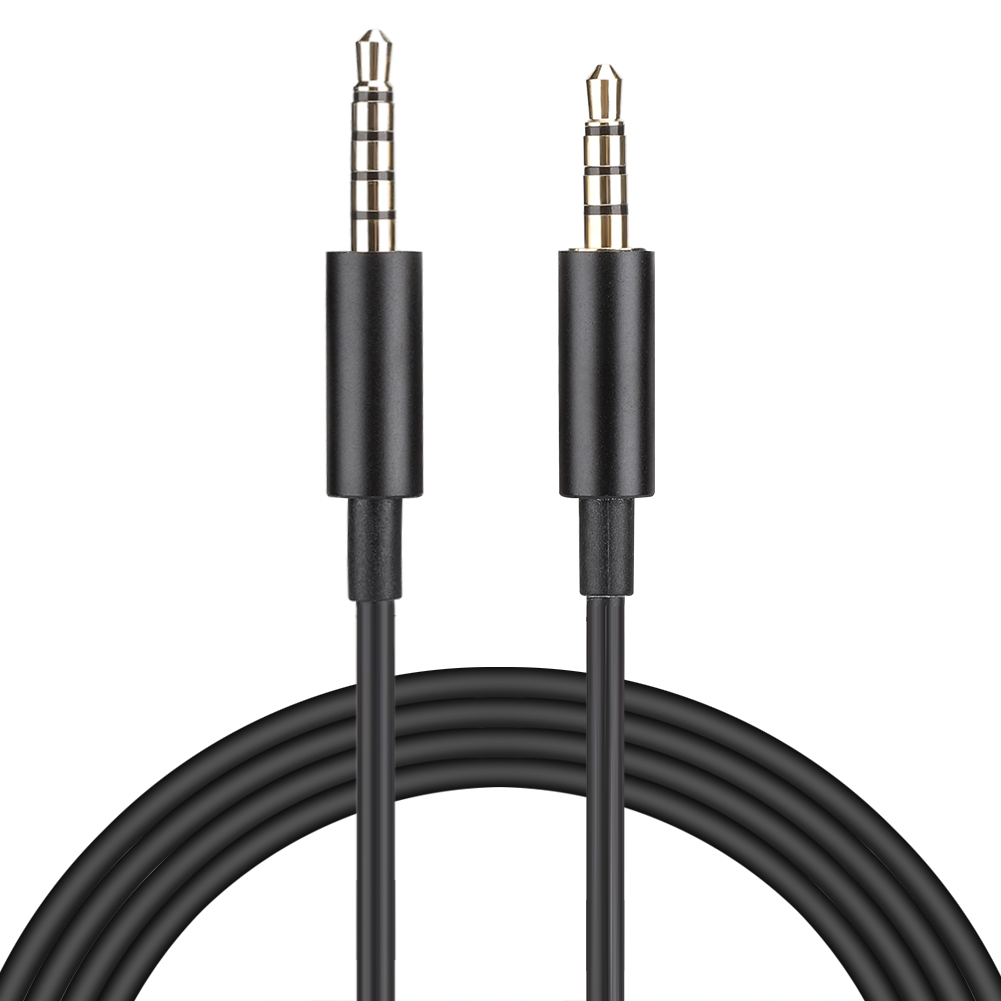 Audiokabel Für Das Tragbare Gaming-headset Logitech Astro A10/a40/a30/a50, Aus Schwarzem Tpe, Mit 3,5-mm-klinkenstecker Und Einstellmöglichkeit.
