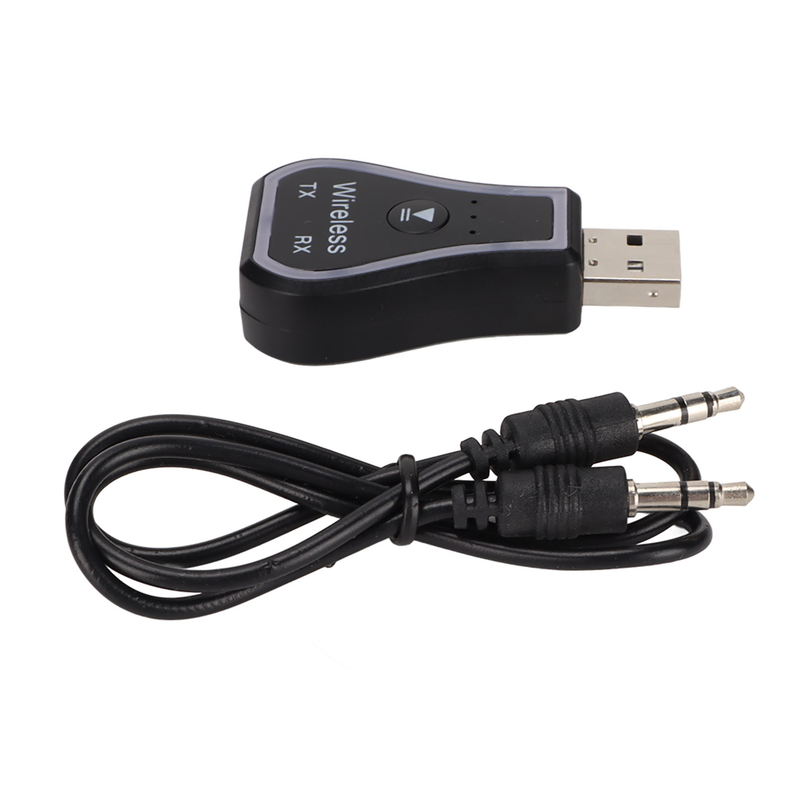 2-in-1 Bluetooth 5.0-transceiver Mit Rgb-umgebungsbeleuchtung, Bluetooth 5.0-usb-adapter Für Fernseher Und Heimstereoanlage