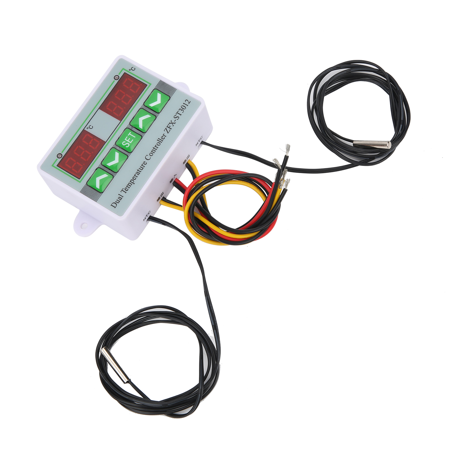 Digitaler Temperaturregler Mit Anzeige, Mikrocomputer, Intelligenter 12-v-steuerschalter St3012
