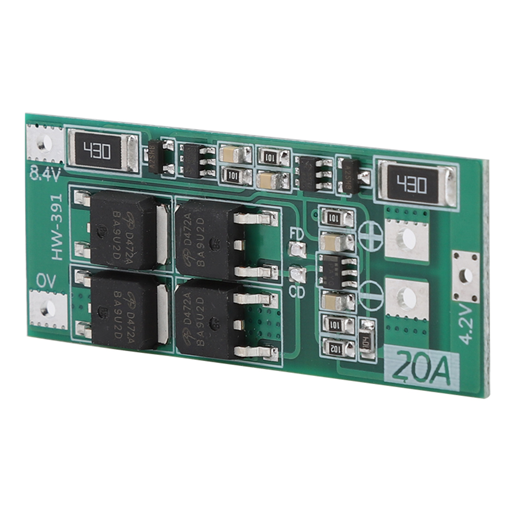 Schutzplatine Für Hw-391 2s Dc 8,4-9v 18650 Lithium-batterie (ausbalancierte Version)