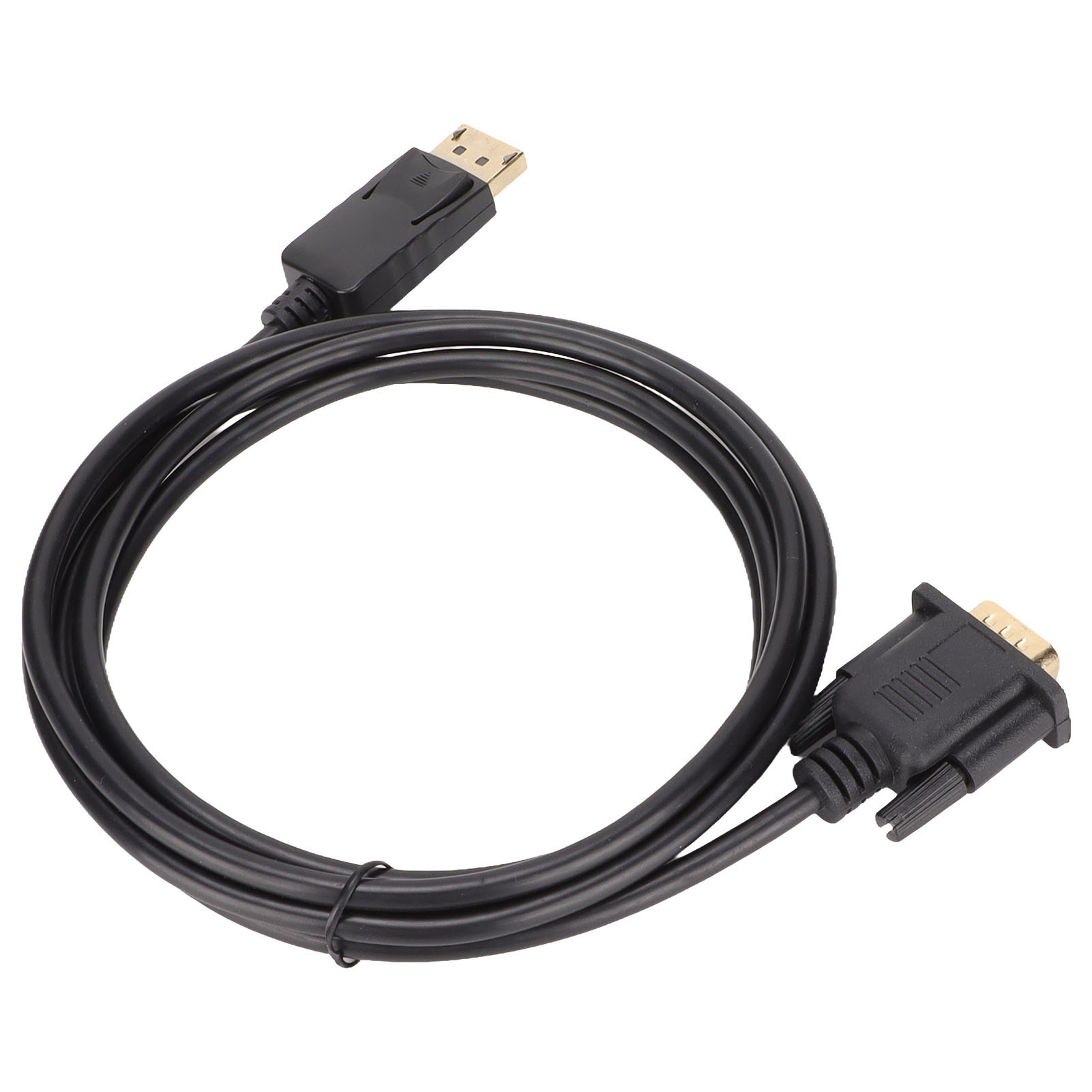Vergoldetes Dp-auf-vga-adapterkabel (stecker-stecker) Für Hd 1080p, Geeignet Für Pc, Laptop Und Projektor, 1,8 M