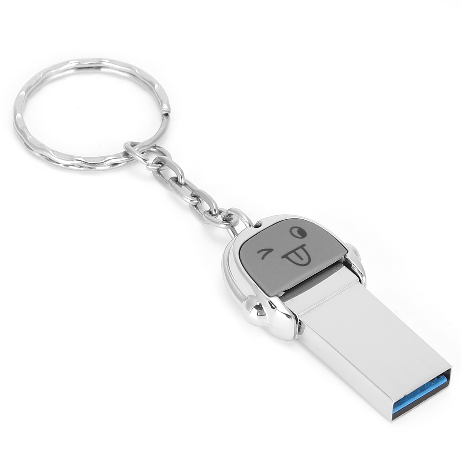 Flash-laufwerk 3.0 Typ-c High-speed Mini-usb-stick Für Computer, Mobiltelefon, Tablet, Drucker (dual-use-usb-stick, Vilain-kopfhörer, 64 Gb 3.0)