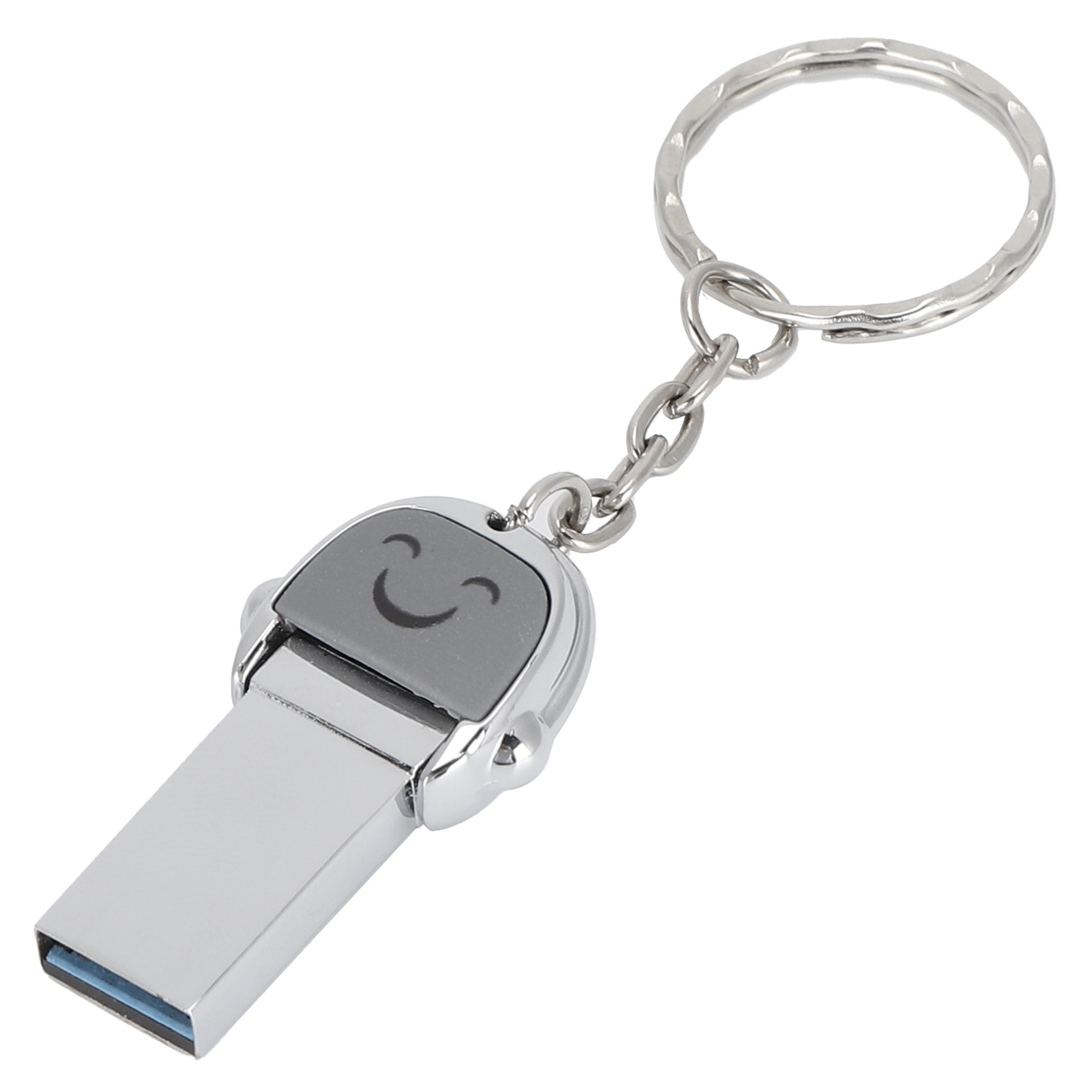 Hochgeschwindigkeits-usb-3.0-typ-c-stick, Mini-usb-stick Für Computer, Mobiltelefon, Tablet, Drucker, Dual Verwendbar, Kompatibel Mit Kopfhörern, Smile 64 Gb – 3.0