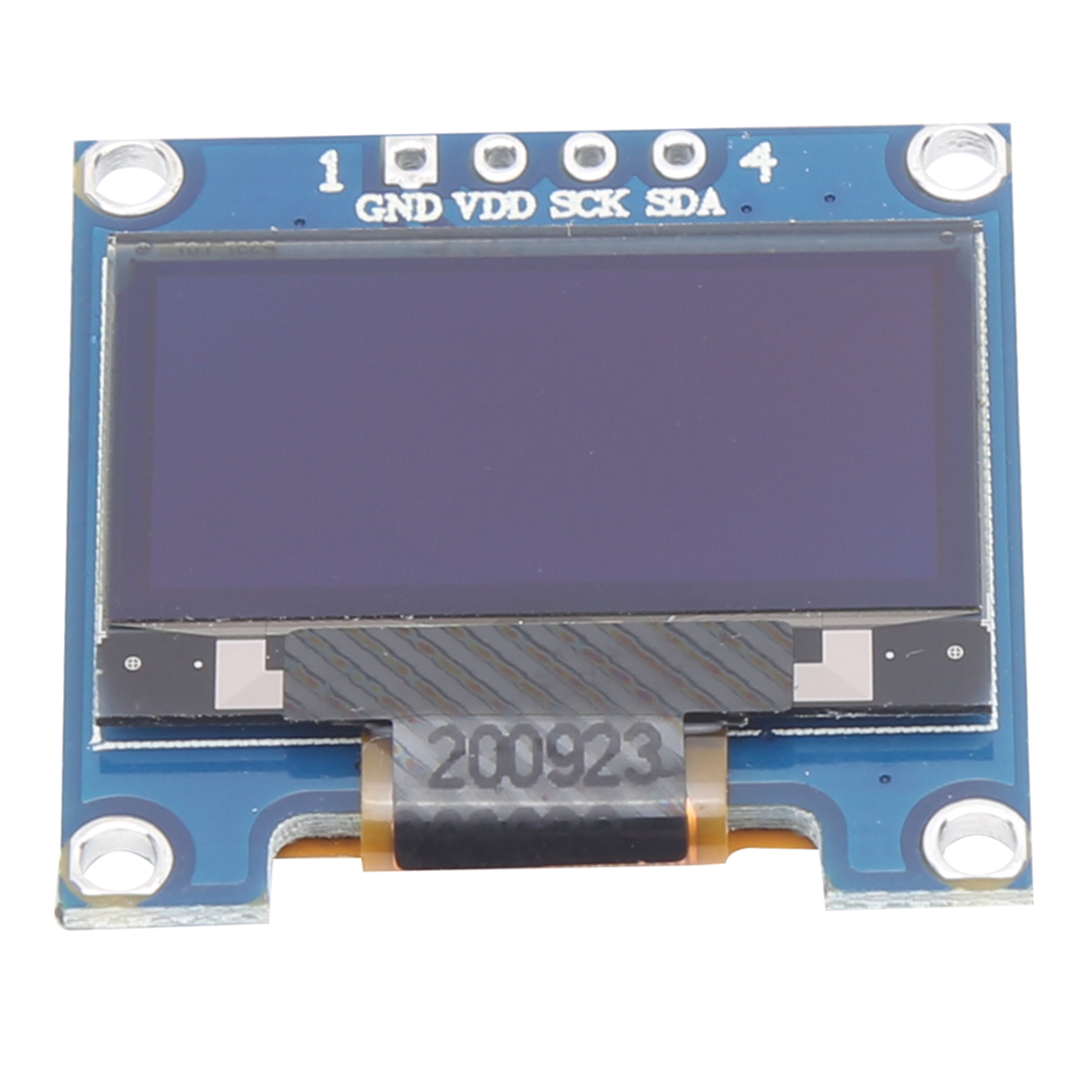 Weißes Oled-displaymodul, I2c-kommunikation, Kleines 0,96-zoll-elektronikbauteil