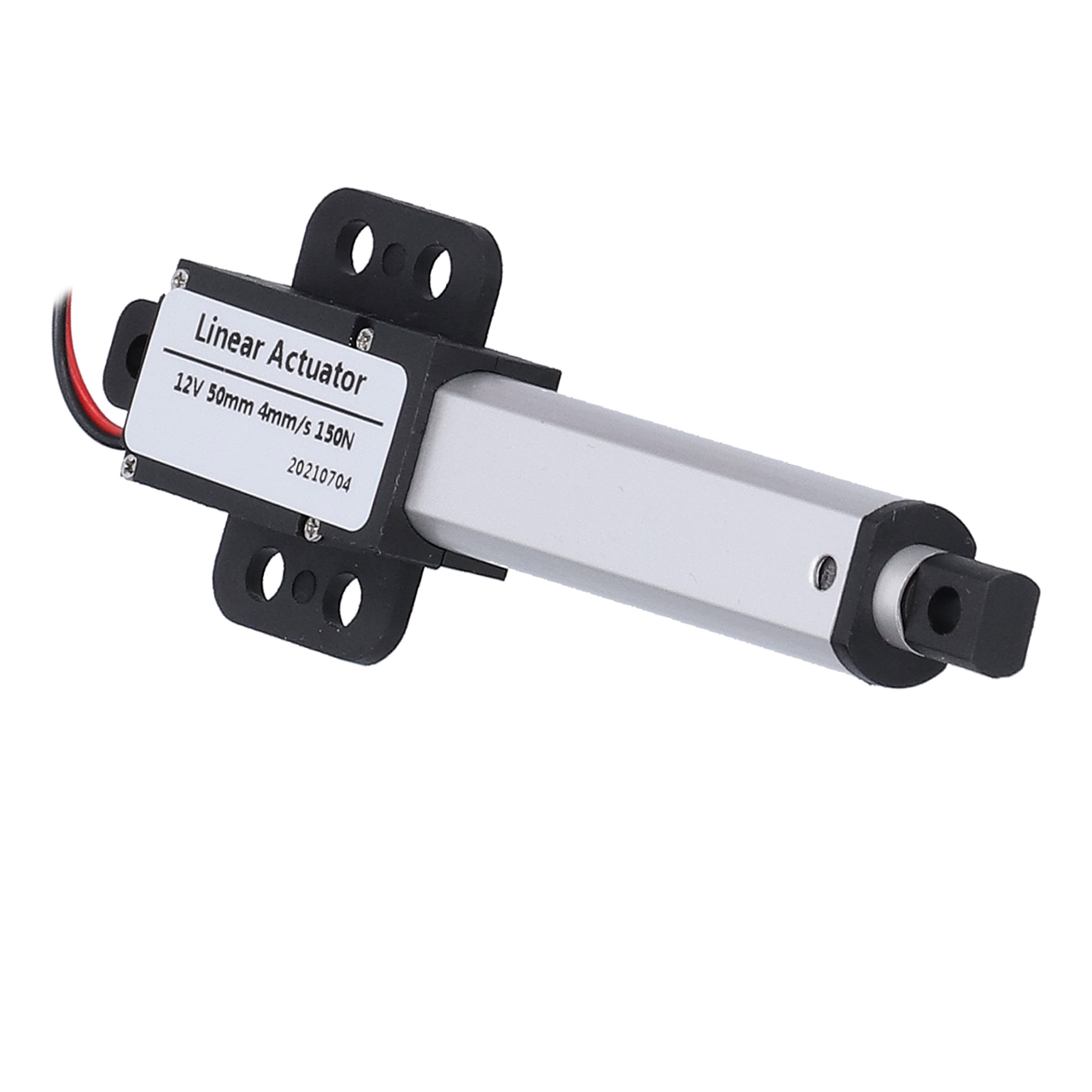 50-mm-12-v-dc-linearantrieb Mit Geringem Geräuschpegel Und Internem Endschalter, Mini-elektro-linearantriebsmotor Für Die Automobilindustrie, 30 Mm/s – 20 N