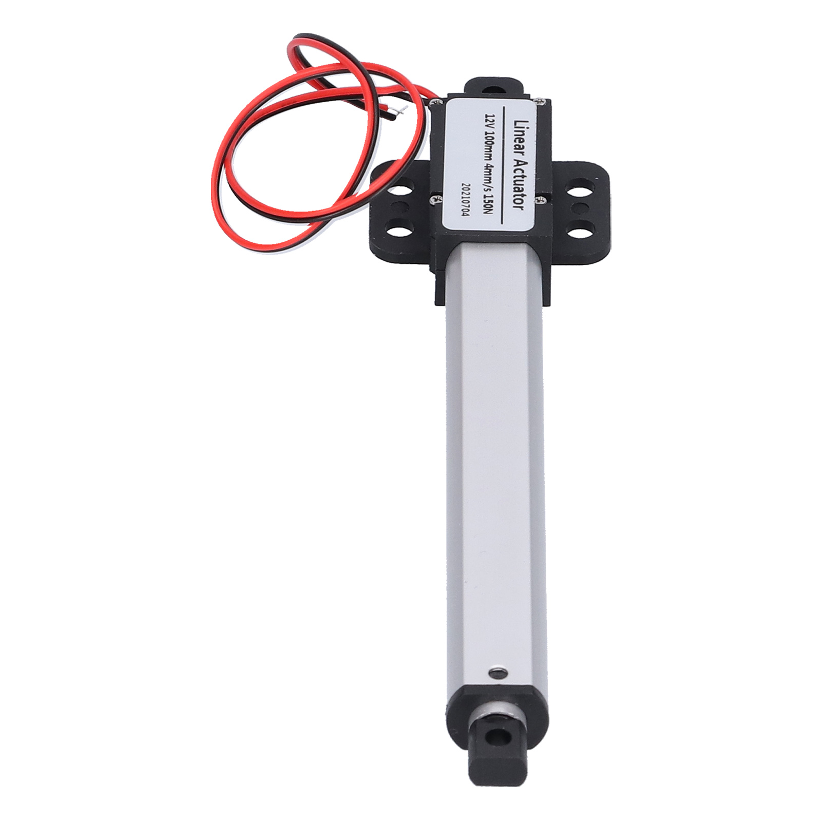 100-mm-linearantrieb, 12-v-eingangsspannung, Geräuscharm, Kurzschlussschutz, Mini-elektro-linearantrieb, 4 Mm/s – 150 N