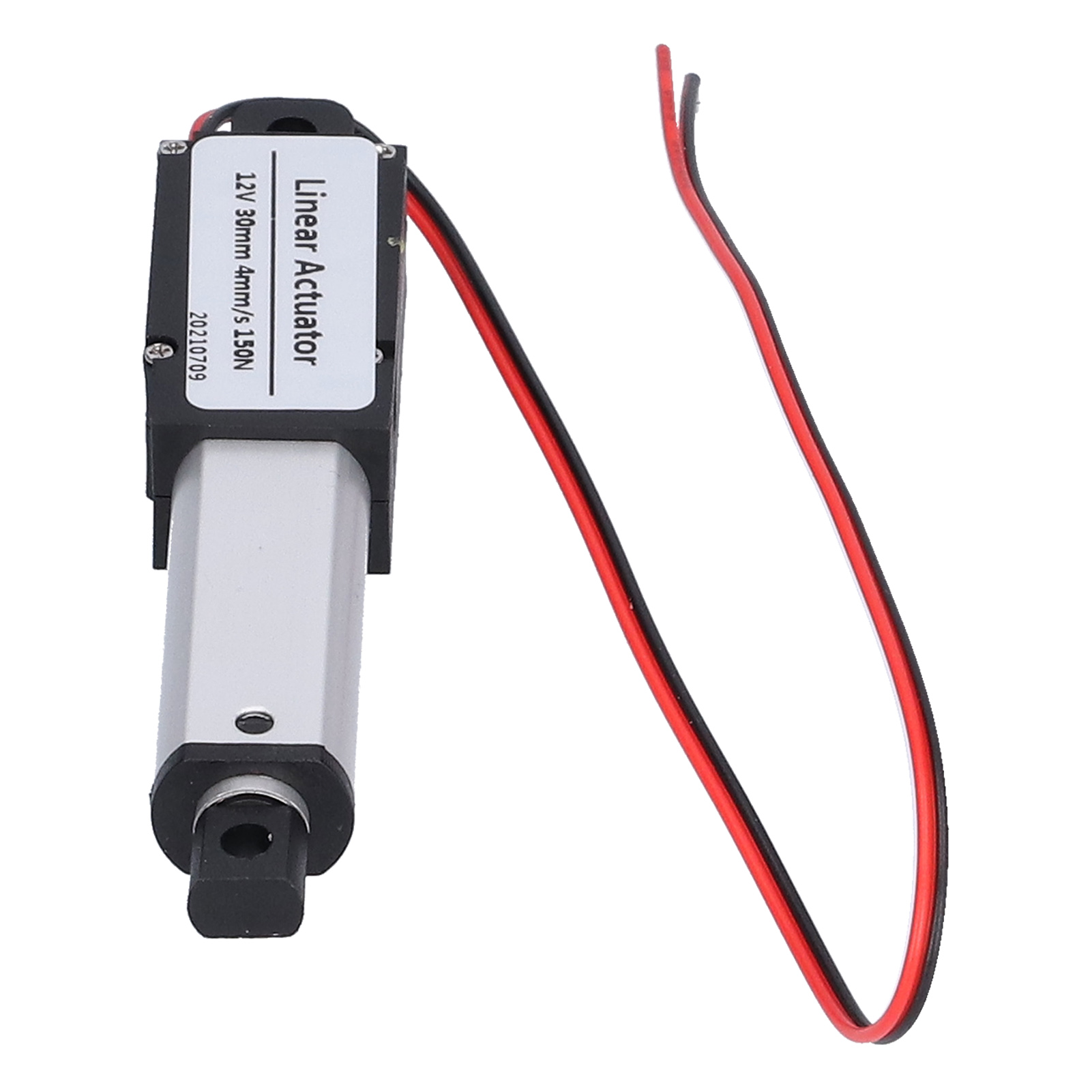 30-mm-linearantrieb (12 V Dc), Wasserdichter Mini-elektroantrieb, Geräuschlos, Kurzschlussschutz, Drehzahl 4 Mm/s, Reaktionskraft 150 N