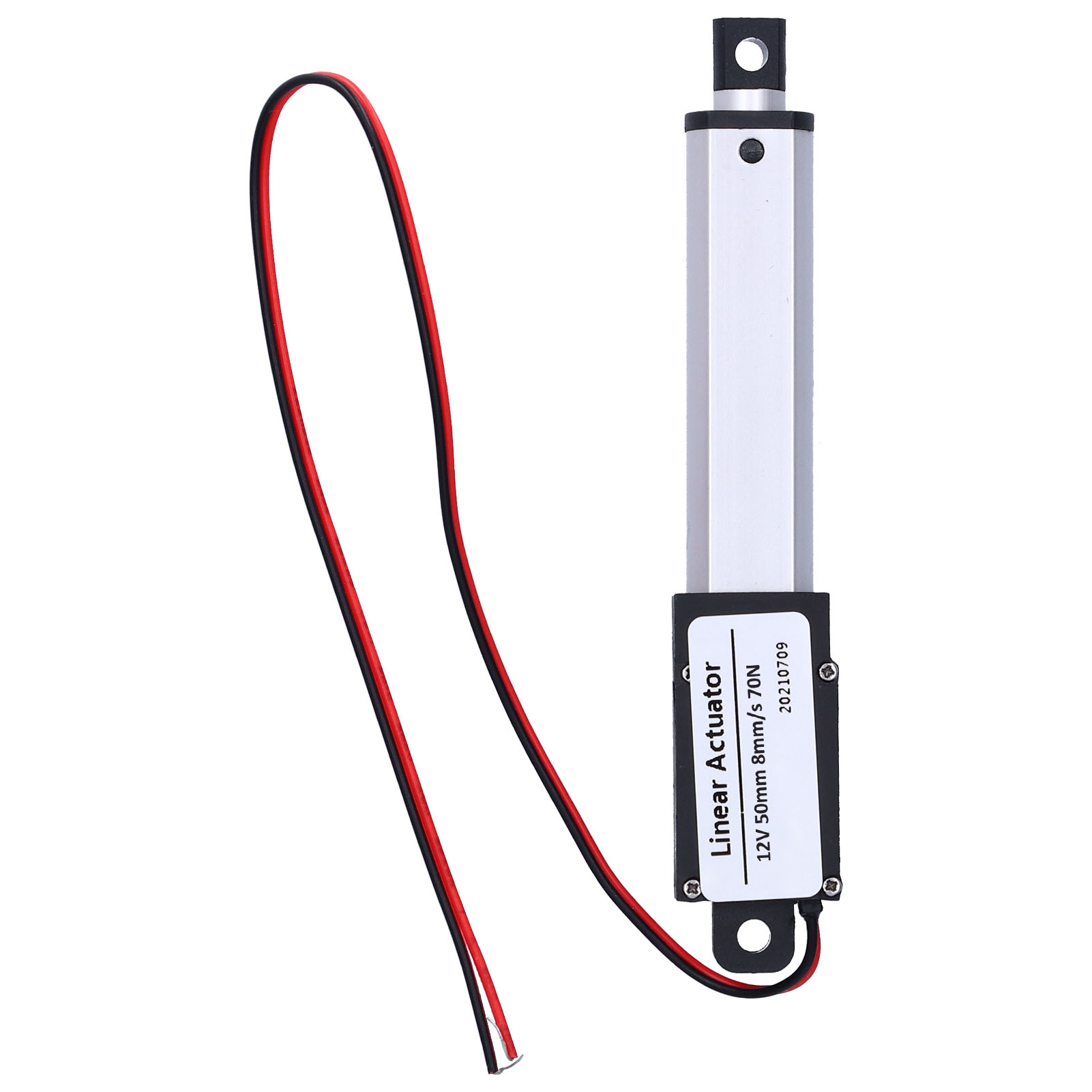 Linearantrieb Mit 50 Mm Hub, 12 V Dc, Geräuscharm, Mit Internem Endschalter. Mini-linearantrieb Für Automobil- Und Industrieanwendungen: 4 Mm/s – 150 N.