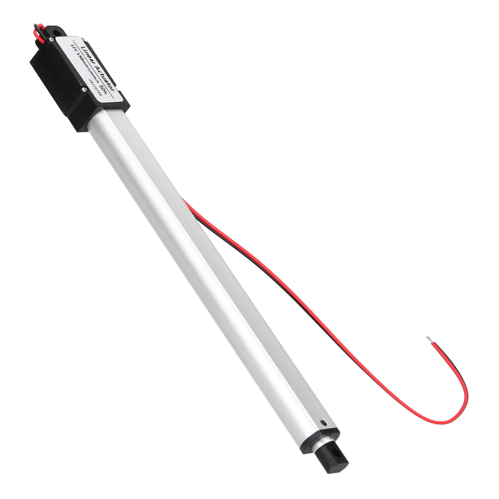 12-v-linearantrieb (150 Mm) Mit Internem Endschalter, Geräuschdämpfung Und Kurzschlussschutz. Mini-elektro-linearantrieb: 30 Mm/s – 20 N.