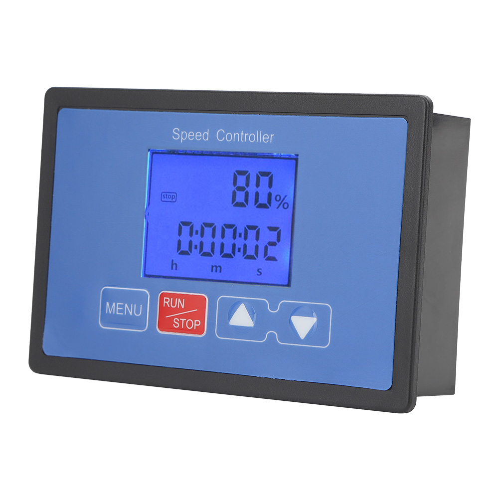 Pwm-drehzahlregler Für 30a 6,5v-55v Gleichstrom-bürstenmotoren Mit Digitaler Lcd-anzeige Und Ein-/ausschalt-timer