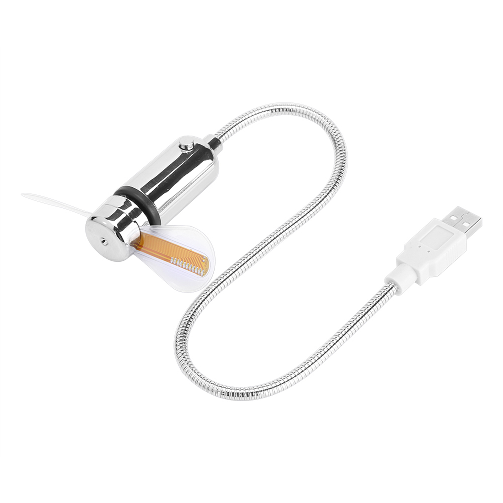 Mini-usb-lüfter Mit Flexiblem Rgb-display Und Programmierbarer Led-anzeige Für Laptops