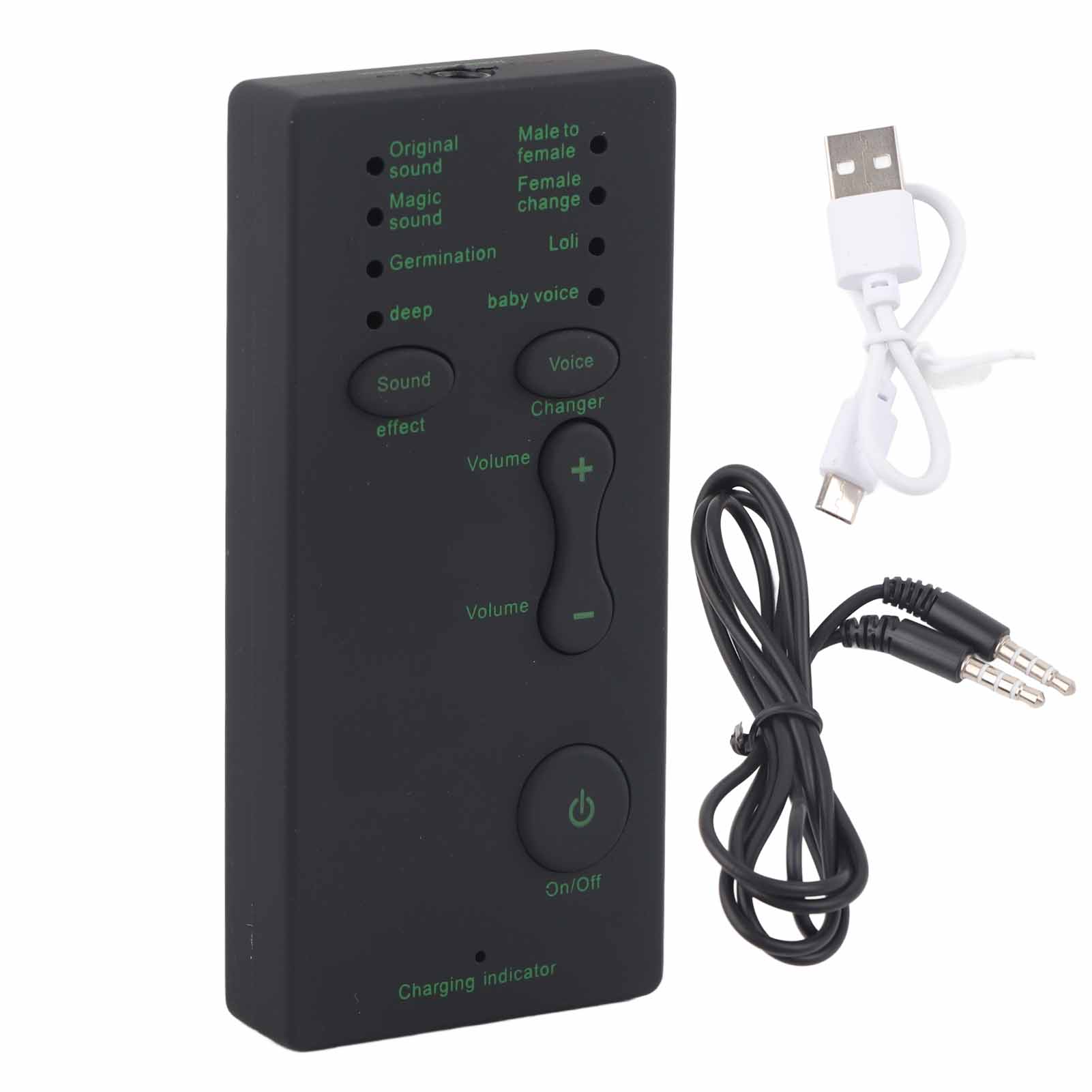 Mini-tragbarer Stimmverzerrer, Soundkarte Zum Streamen Auf Mobiltelefon Und Laptop.