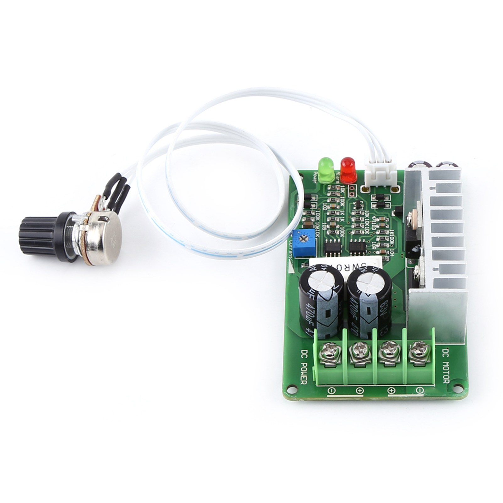 Drehzahlregler Für 12v/24v/36v 15a Gleichstrommotoren, Pwm, Mit Potentiometer Und Überlastschutz