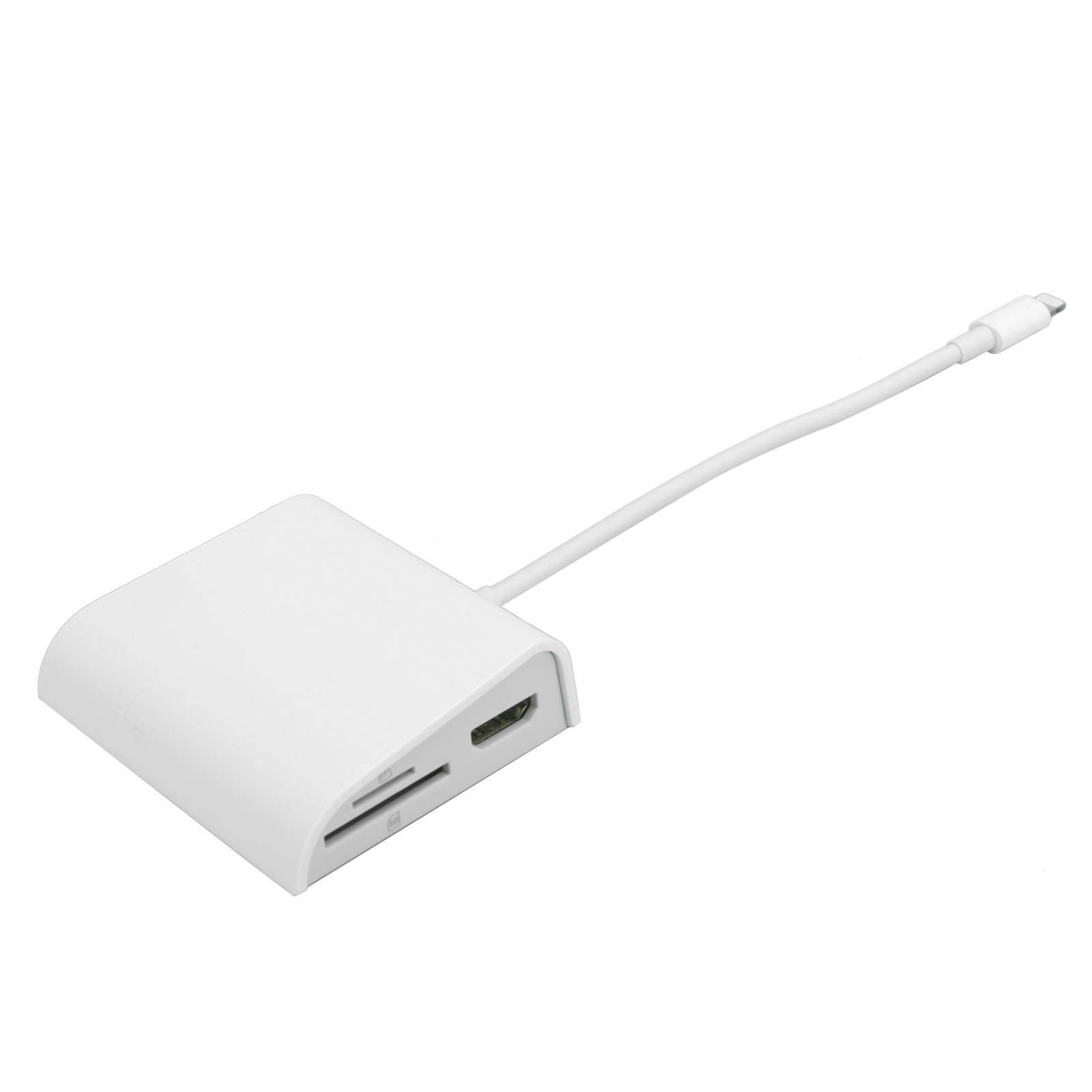 1080p Hdmi-konverter-adapter/speicherkarte/speicherkarte/2 Usb-anschlüsse/ladegerät Für Iphone