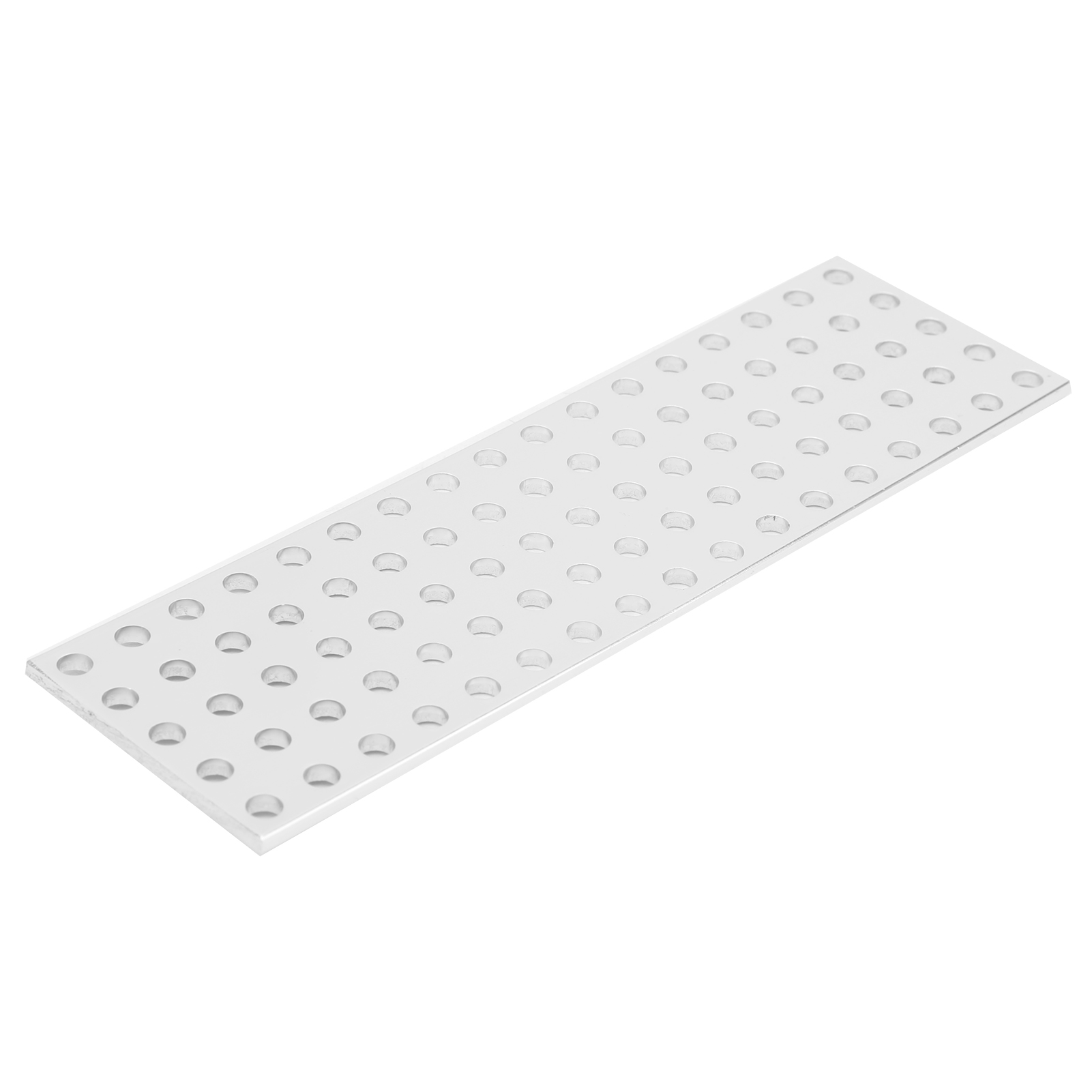 Aluminium-gitterplatten Mit Einfacher Maschenweite, 3116-0040-0136, 5 X 17 Löcher, 40 X 136 Mm