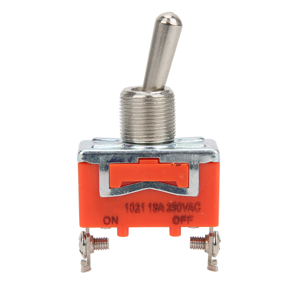 Packung Mit 10 Mini-kippschaltern E Ten1021 Ac 250v 15a, Ein/aus, 2 Positionen, 2 Pins