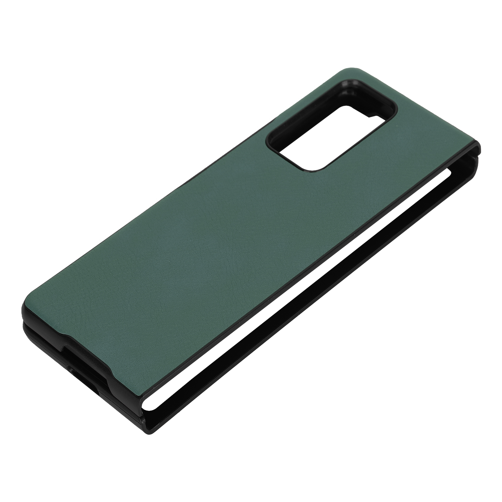 Schutzhülle Aus Leder Für Samsung Galaxy Z Fold 2, Grüne Stoßfeste Hülle