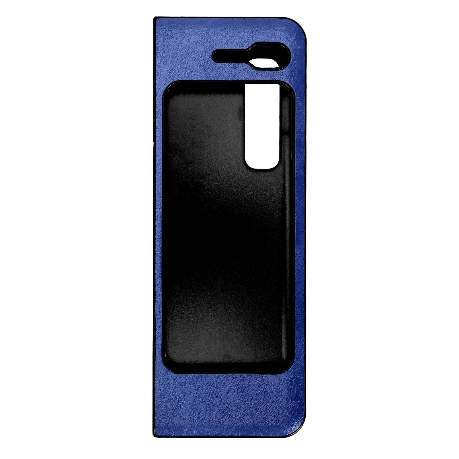 Leder-handyhülle, Kratzfeste Schutzhülle Für Samsung Galaxy Z Fold 1 W20 (blau)