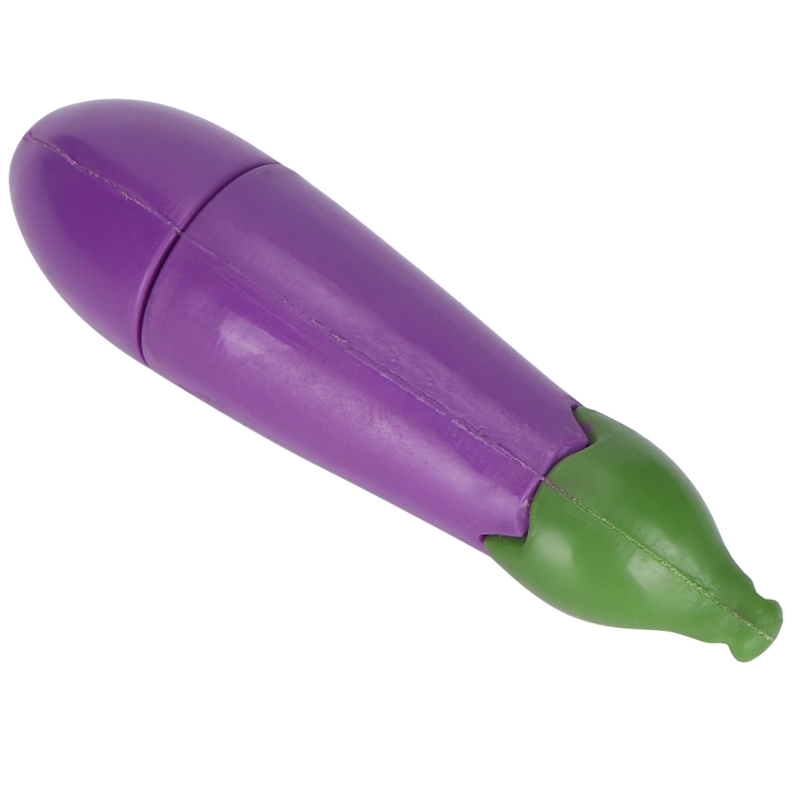 2 Gb Usb-stick In Form Einer Stilisierten Und Illustrierten Aubergine