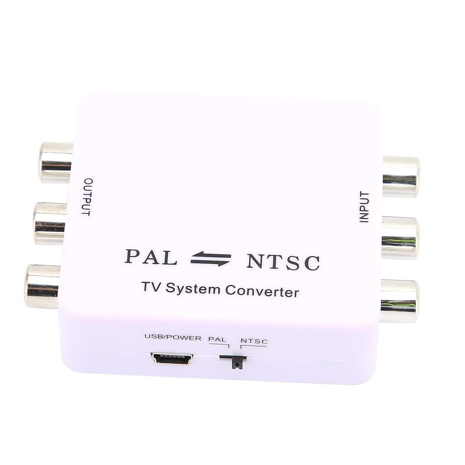 Mini-pal/ntsc-formatkonverter – Adapter Zur Gegenseitigen Pal/ntsc-konvertierung Für Dvd-player/recorder Und Verschiedene Fernsehsysteme