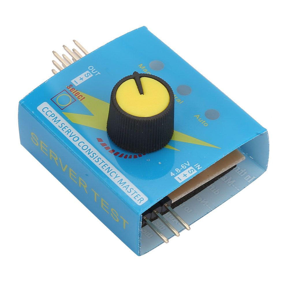3-kanal-multi-servo-tester Für Rc-motoren Und Drehzahlregler (esc) Mit Dreistufiger Anzeige, 4,2-6,0 V Dc-stromversorgung.