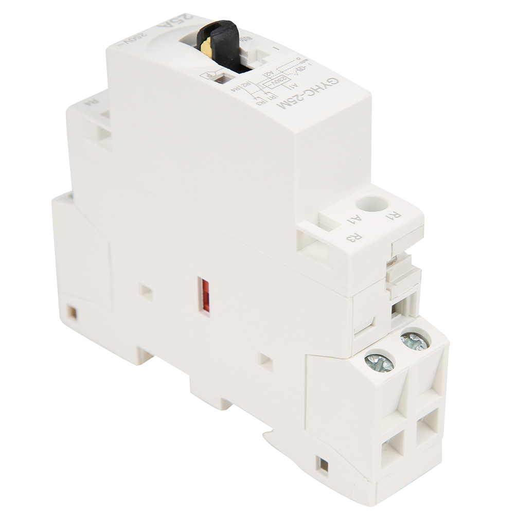2p 25a 220v 50hz Din-schienen-haushaltsnetzschütz Mit 2nc-handsteuerschalter