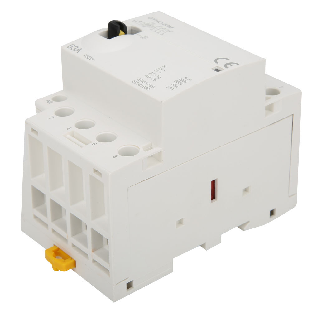 4p 63a 220v 50hz Din-schienen-haushaltsnetzschütz Mit 4ö-handsteuerschalter