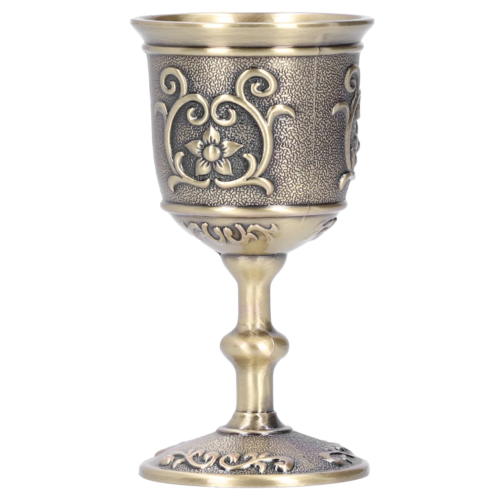 Weinkelch Aus Bronze, Vintage-kelch Mit Prägung, Europäischer Königskelch, Partyzubehör Für Whisky Und Andere Getränke.