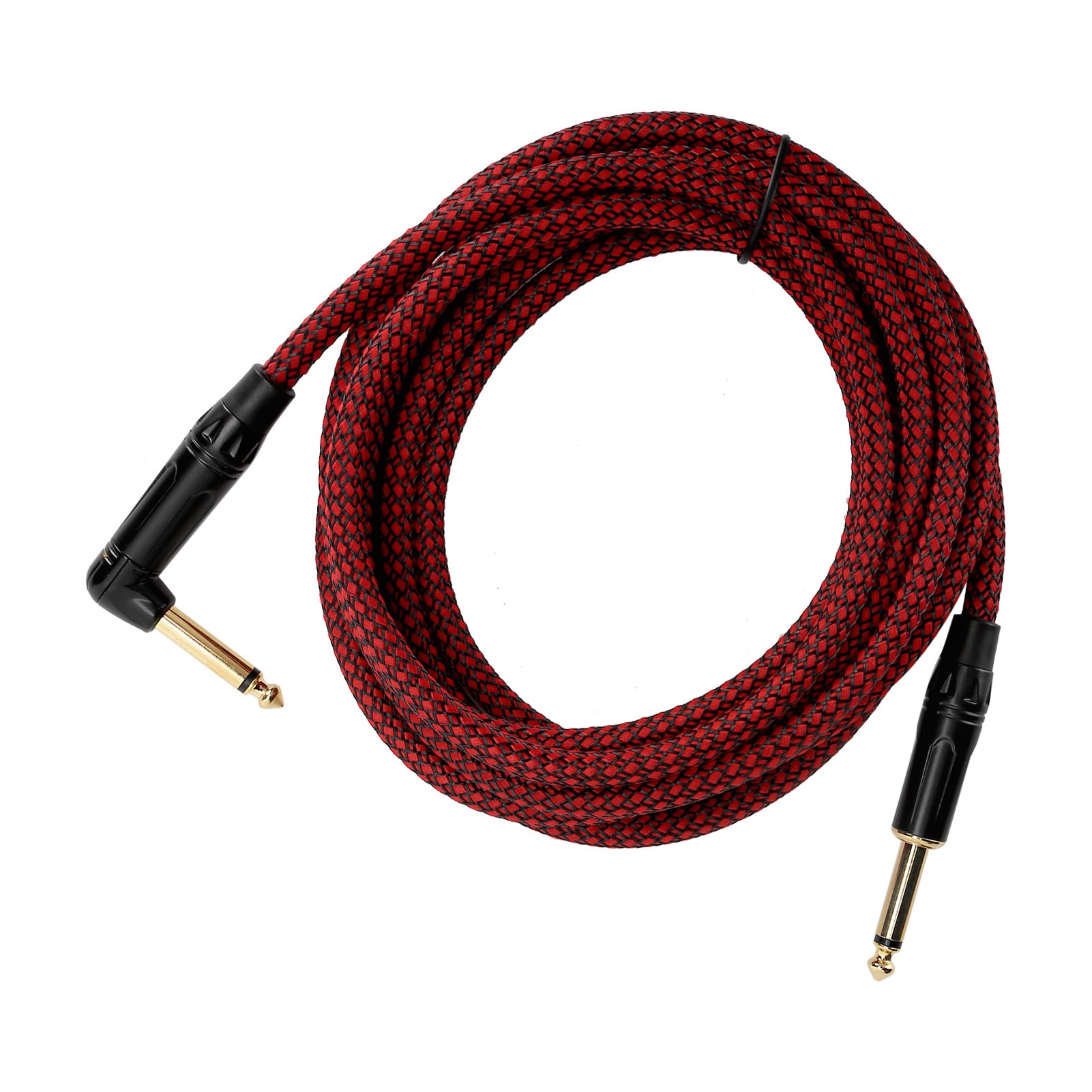 Jorindo Audiokabel Für E-gitarrenverstärker, 6,35 Mm Kabel, Vergoldeter Stecker Und Schwarzer Mantel, Referenz Jd6217