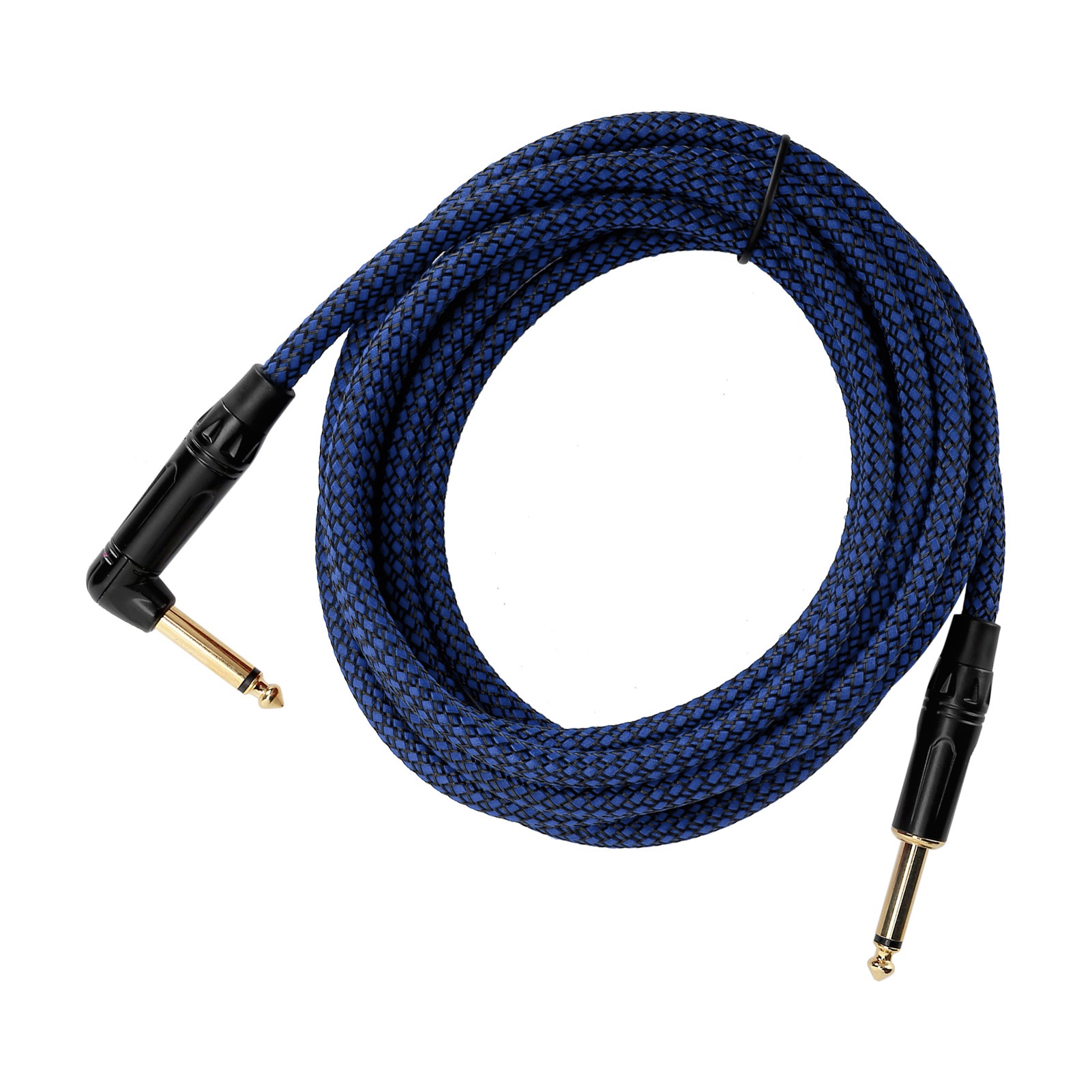 Jorindo Audiokabel Für E-gitarrenverstärker, 6,35 Mm Kabel, Vergoldeter Stecker Und Schwarzer Mantel, Referenz Jd6218