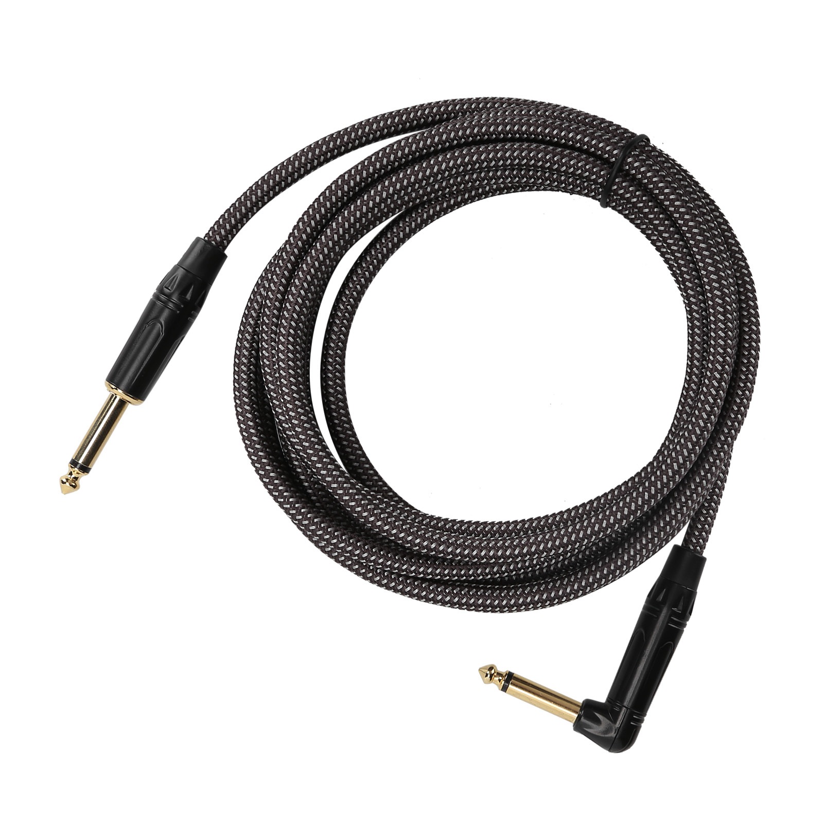 Jorindo Audiokabel Für E-gitarrenverstärker, 6,35 Mm Kabel, Vergoldeter Stecker Und Schwarzer Mantel, Referenz Jd6219