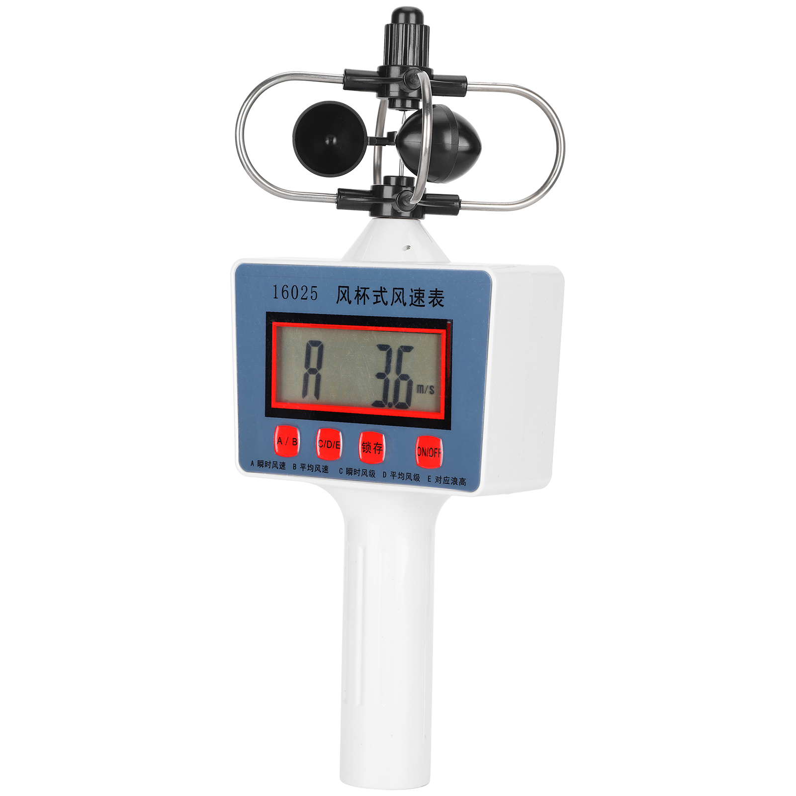 Tragbares Schalenanemometer Für Den Geographieunterricht