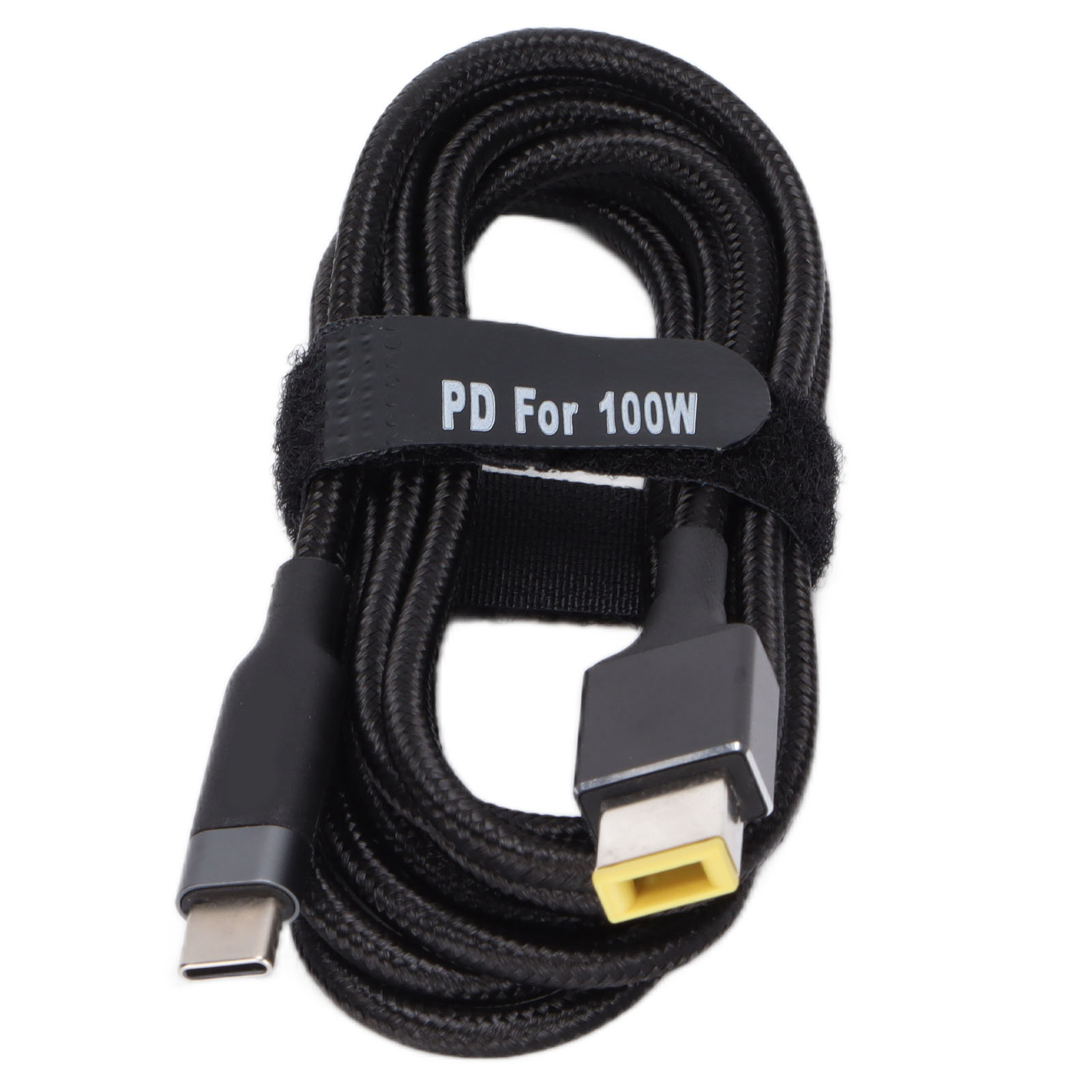 Laptop-ladekabel Mit Quadratischem Typ-c-stecker Und Nadel, 100-w-pd-emulator, Schnellladekabel Für Laptops (0,5 M)