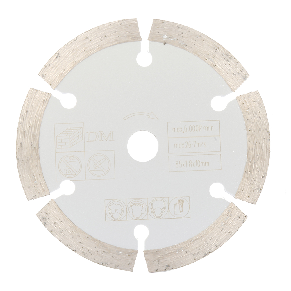 85 Mm X 10 Mm Runde Diamanttrennscheibe Für Rotierende Holzbearbeitungswerkzeuge