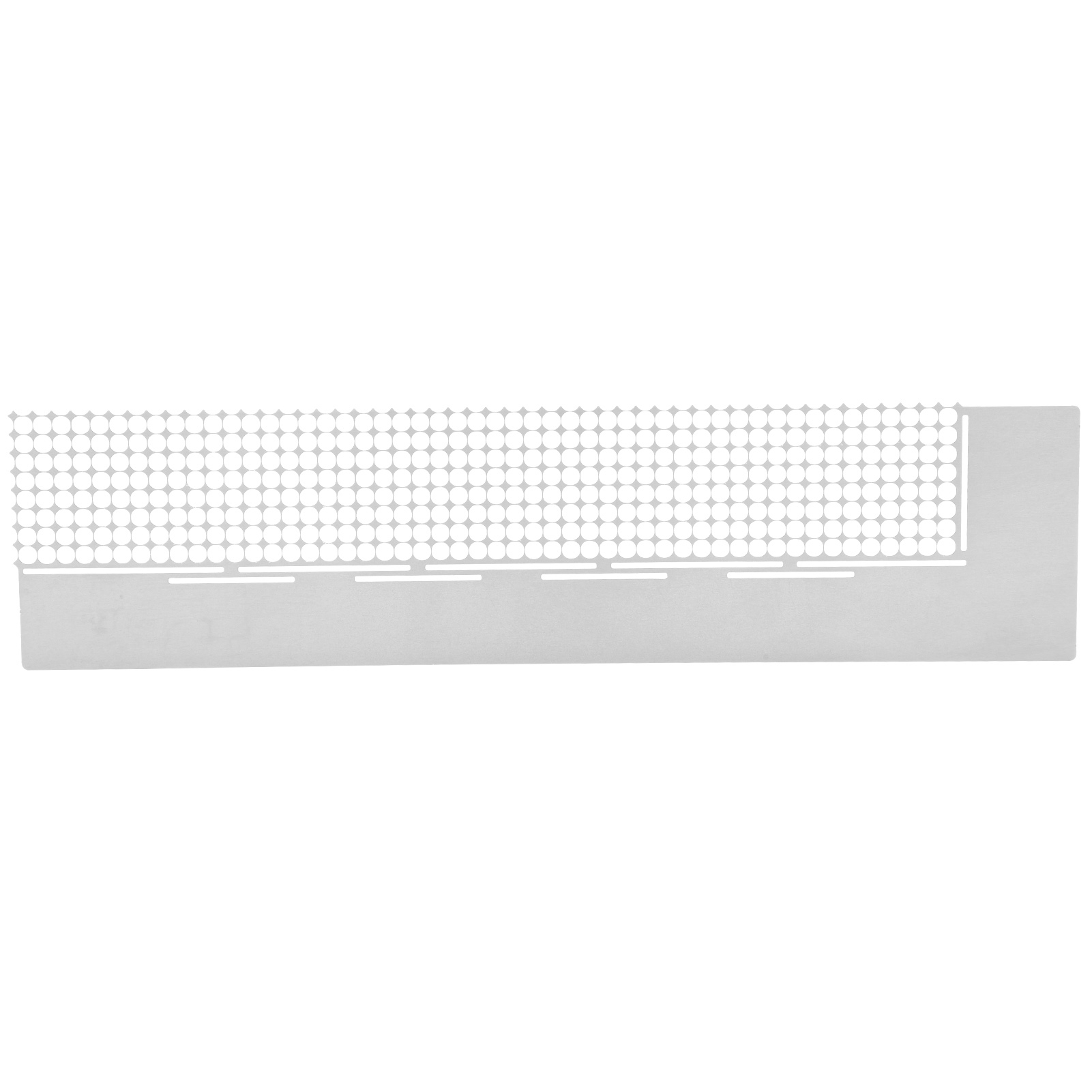 Lineal Für Diy-diamantmalerei, 5d-handstickerei, Edelstahl, 400 Löcher