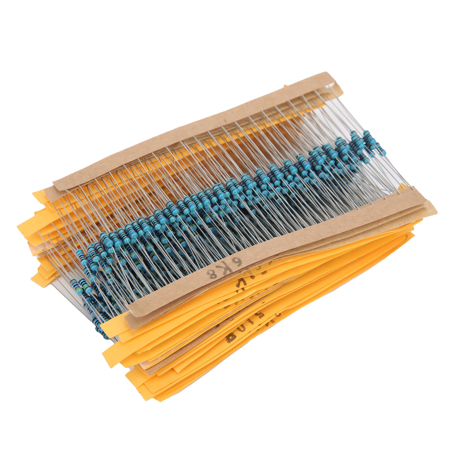 Set Mit 600 Metallfilmwiderständen Zum Schutz Und Zur Sicherheit Elektronischer Geräte (1/4 W)