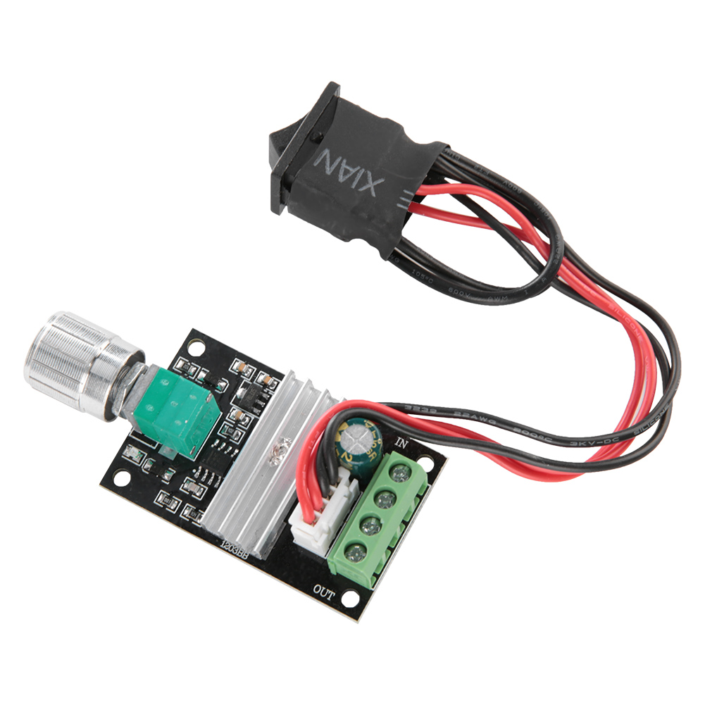 Drehzahlregler Für 6-28v 3a Gleichstrommotoren Mit Pwm-steuerung Und Schaltfunktion