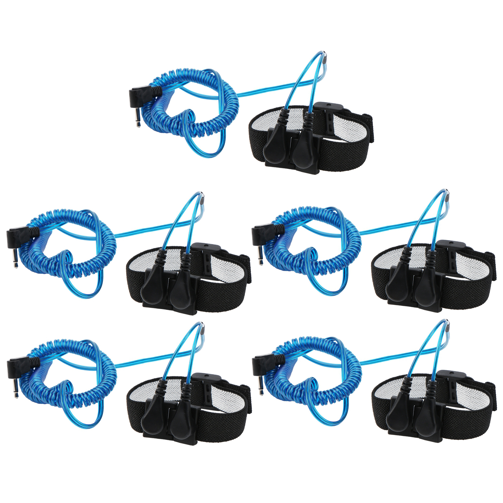 5-teiliges Antistatisches Armband, 2-polige Industrielle Steuerungskomponenten