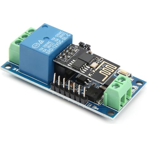 Unidirektionales Wlan-relaismodul Für Android-mobilanwendungen, 12-v-funkfernsteuerungsschalter Esp8266