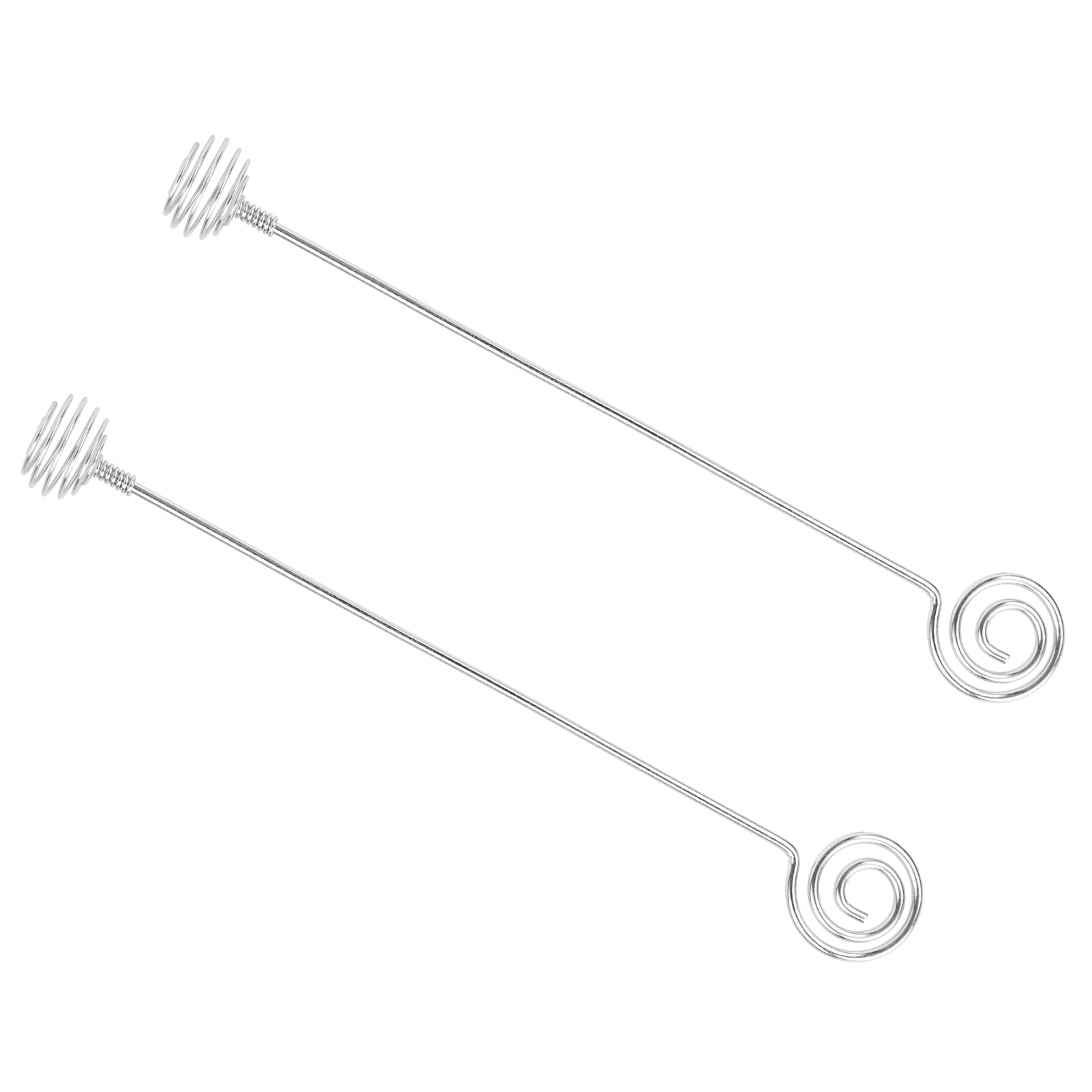 Set Mit 2 Kaffeerührstäbchen, Widerstandsfähig, Robust Und Komfortabel, In Elastischer Spiralform.