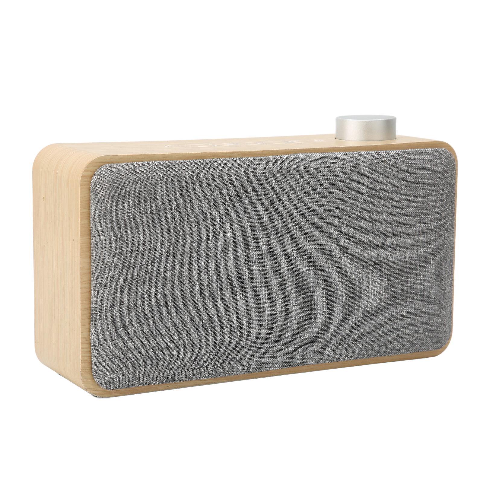 Tragbarer Und Kabelloser Bluetooth-lautsprecher Aus Holz, Kompatibel Mit Speicherkarte, Usb, Aux Und Mp3 (gelb)