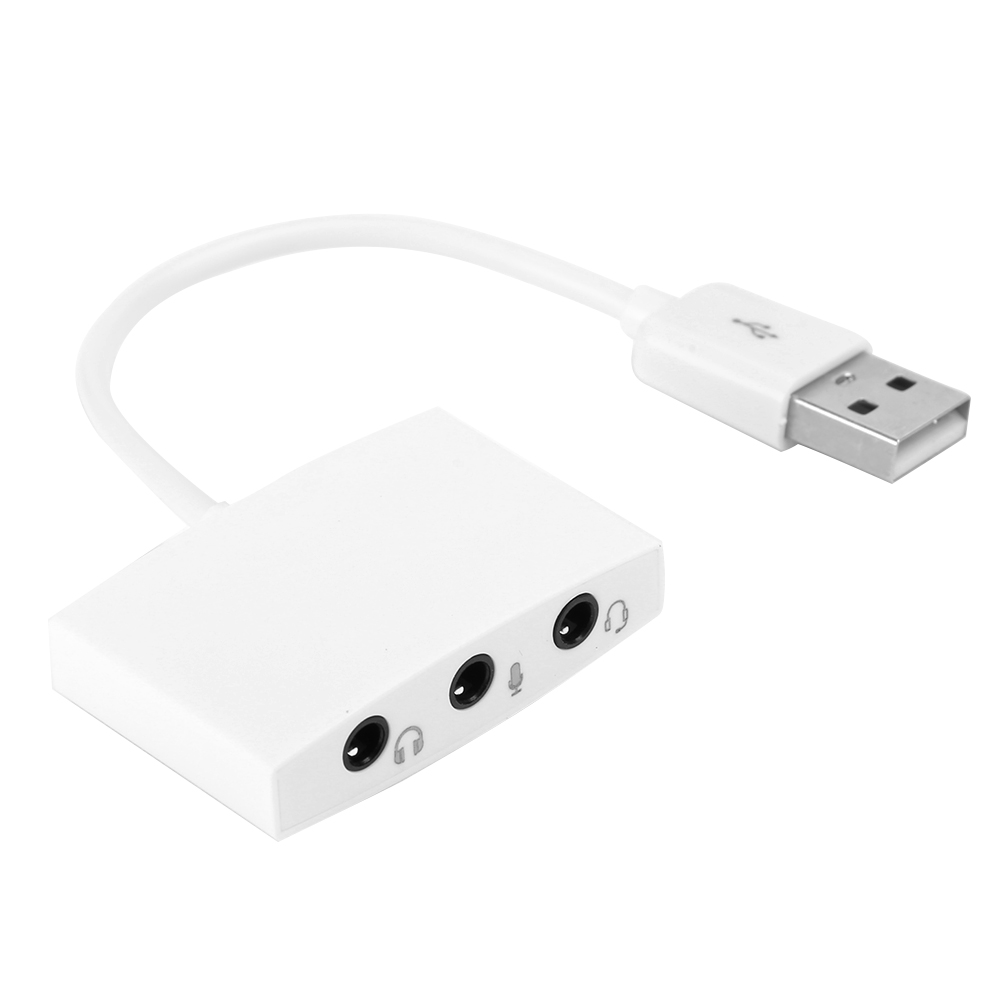 Externer 3d 7.1-kanal Usb 2.0 Soundkartenadapter Für Pc Und Laptop