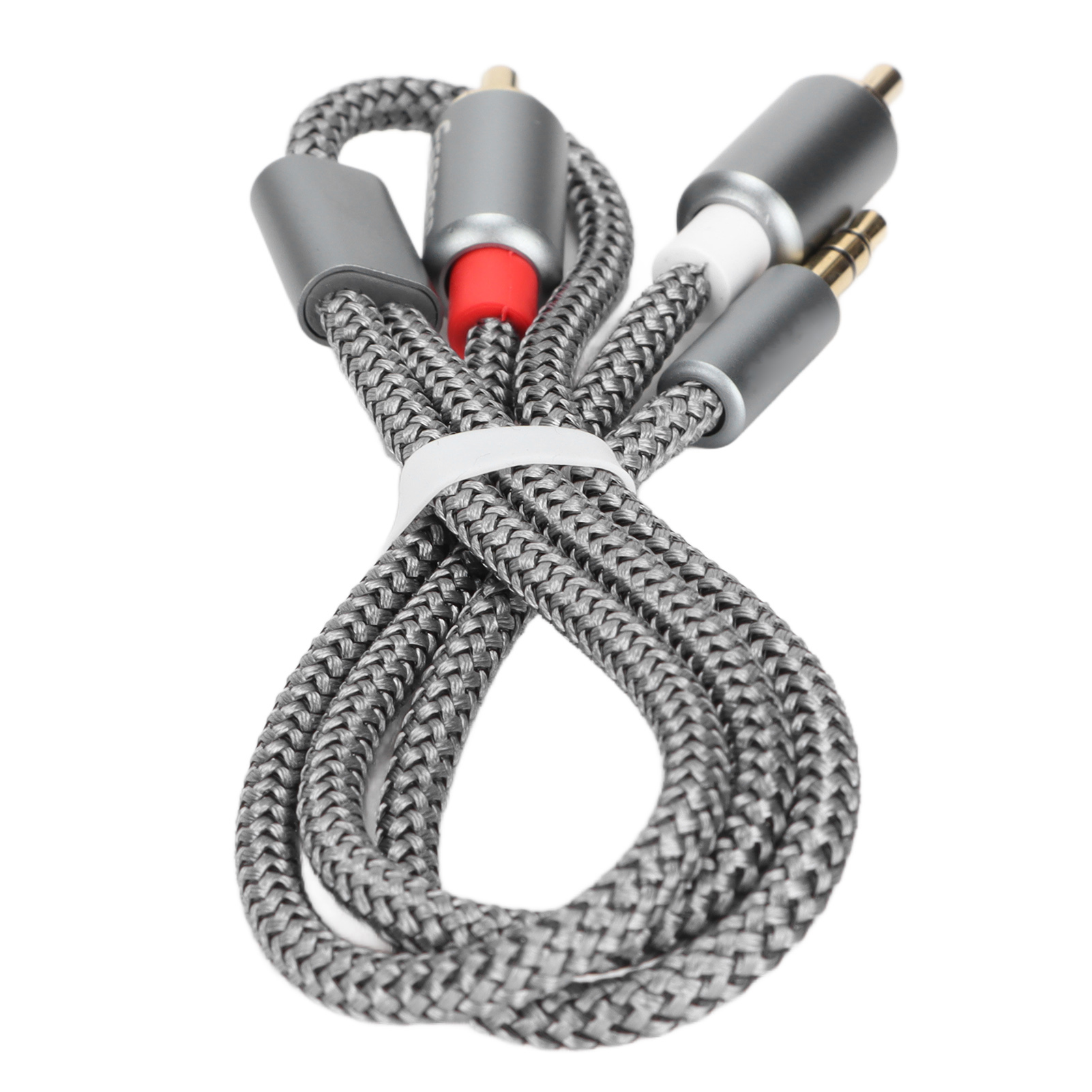 Audioadapter, Verlustfreies, Geschirmtes Stereo-aux-kabel 3,5 Mm Auf 2 Cinch, Audio-splitter Für Laptops Und Desktop-pcs